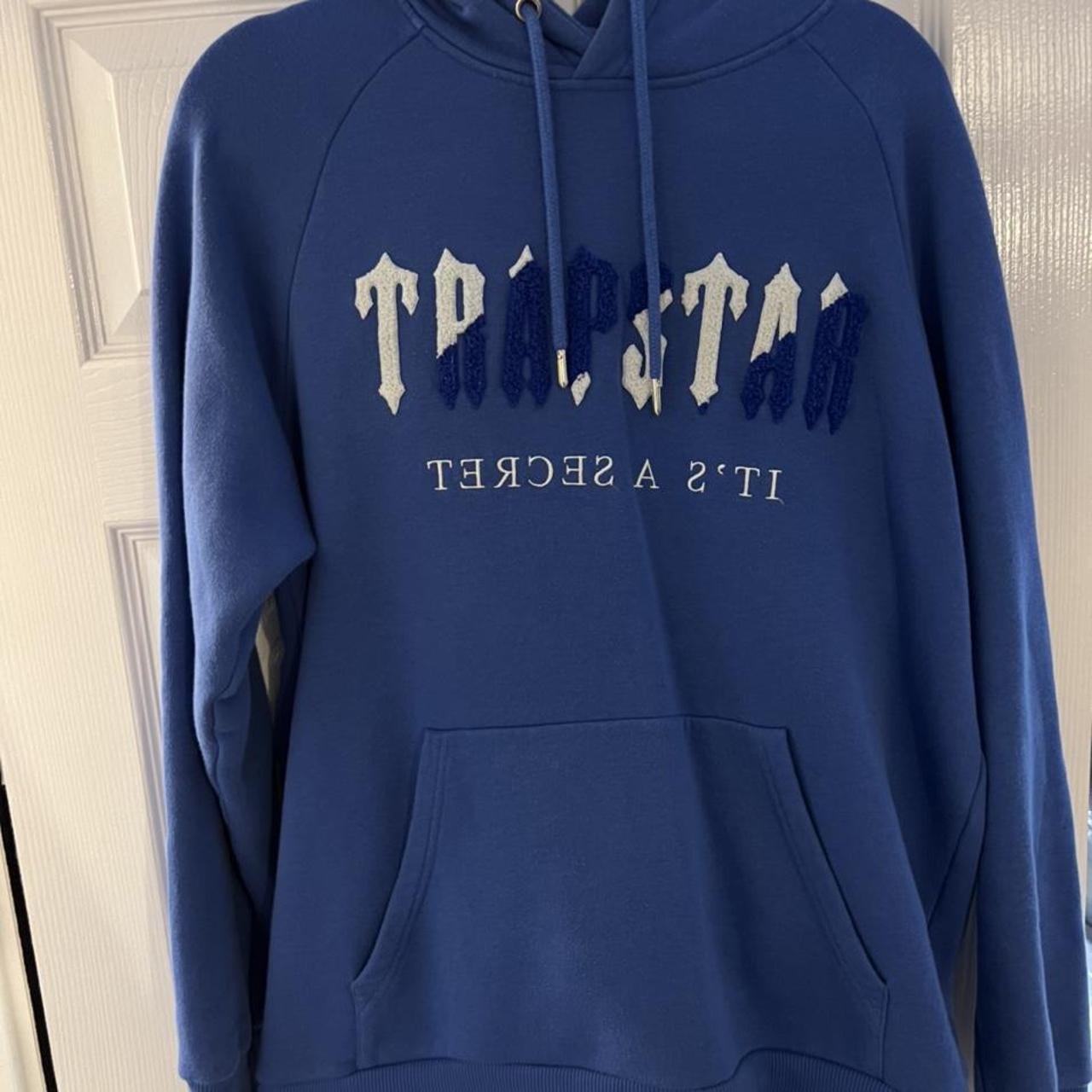 SIZE LARGE Trapstar tracksuit dazzling blue /... Depop