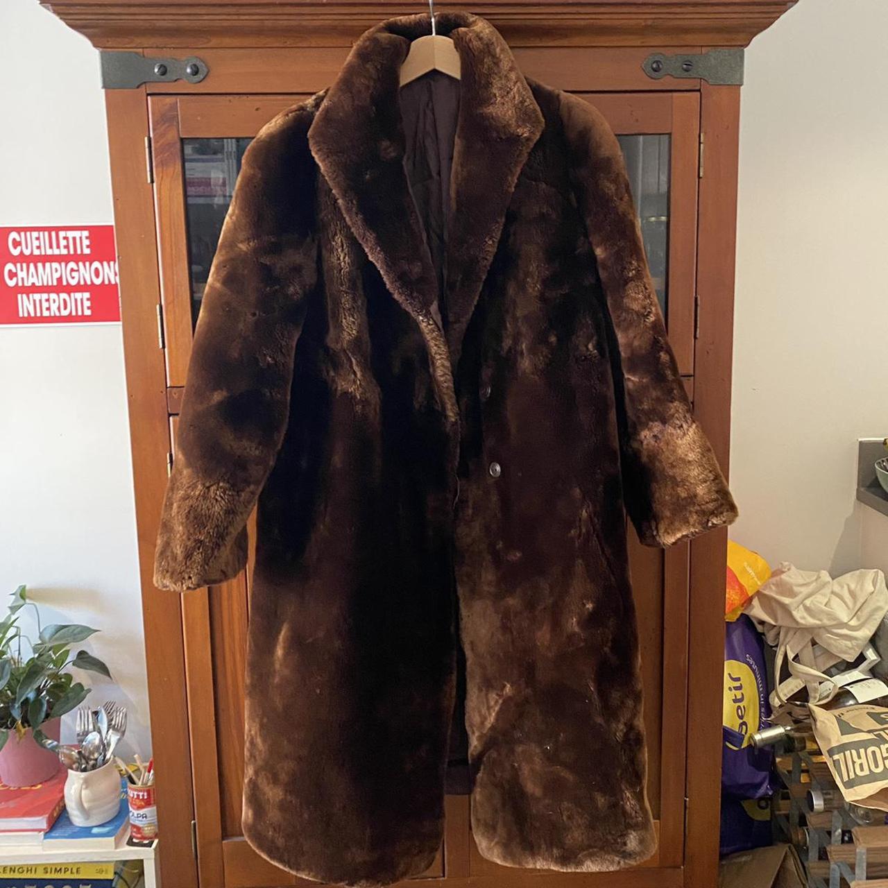 Beaver lamb hot sale fur coat