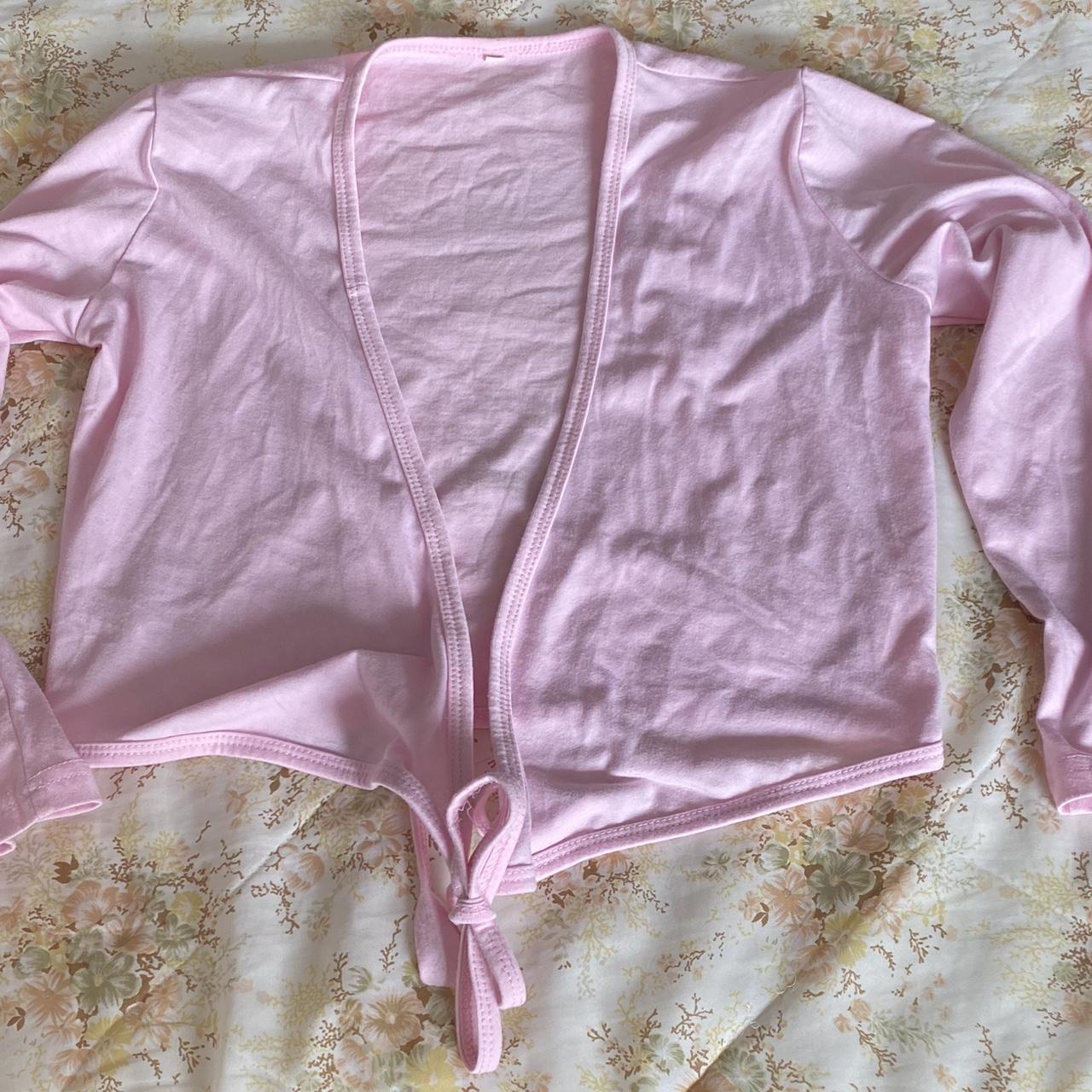 Women's Pink Coat Depop