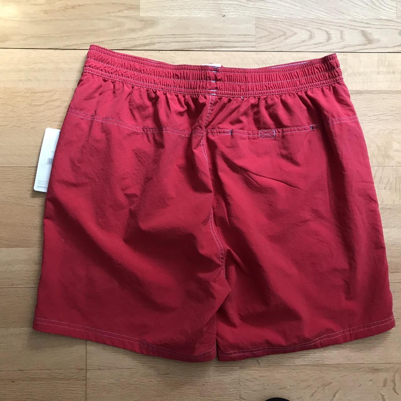 Speedo Men's Red Swim-briefs-shorts | Depop