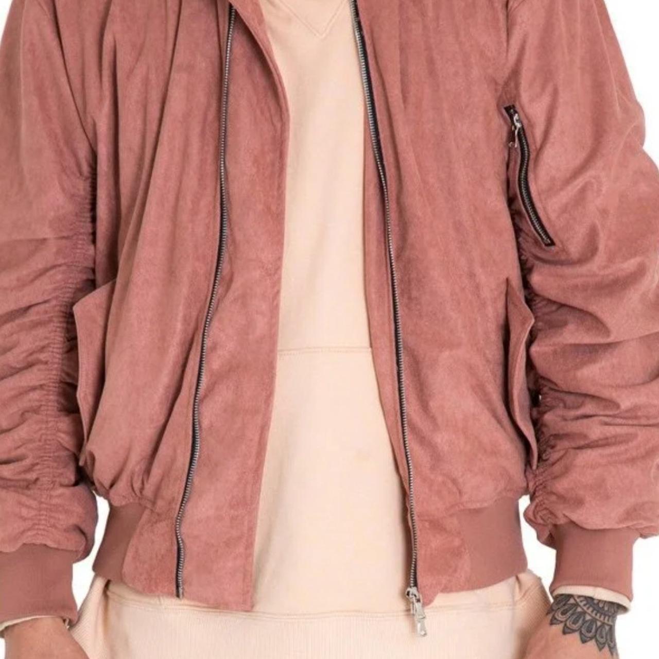 Lifted Anchors Men's Pink Jacket (2)