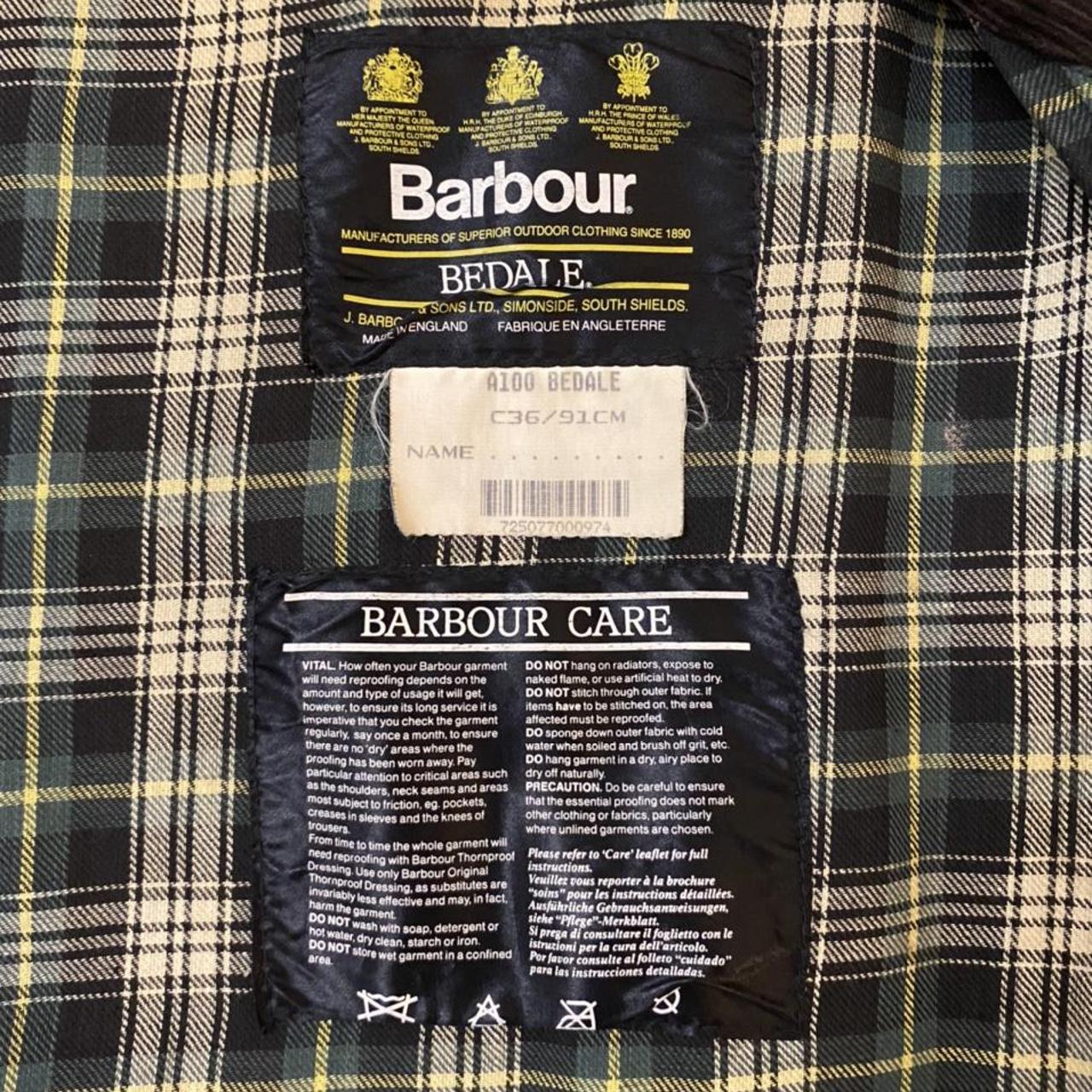 Original 1990s Barbour Bedale ladies waxed jacket... - Depop