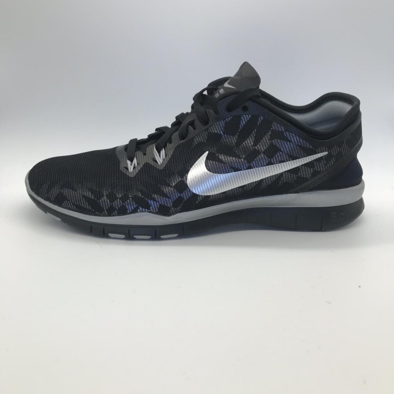 Nike Free Run Black Silver Trainer