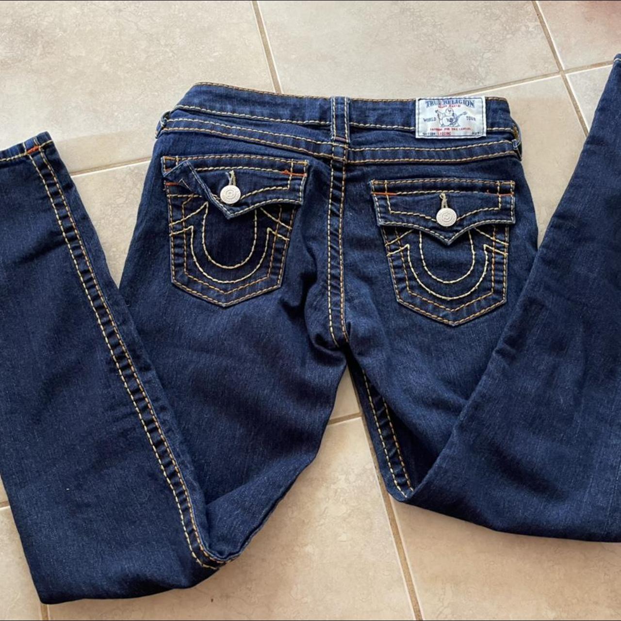 dark blue true religion jeans