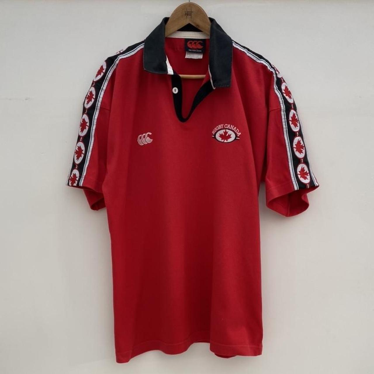 Canada Rugby Shirt 1998/1999 Canterbury Size XL... Depop