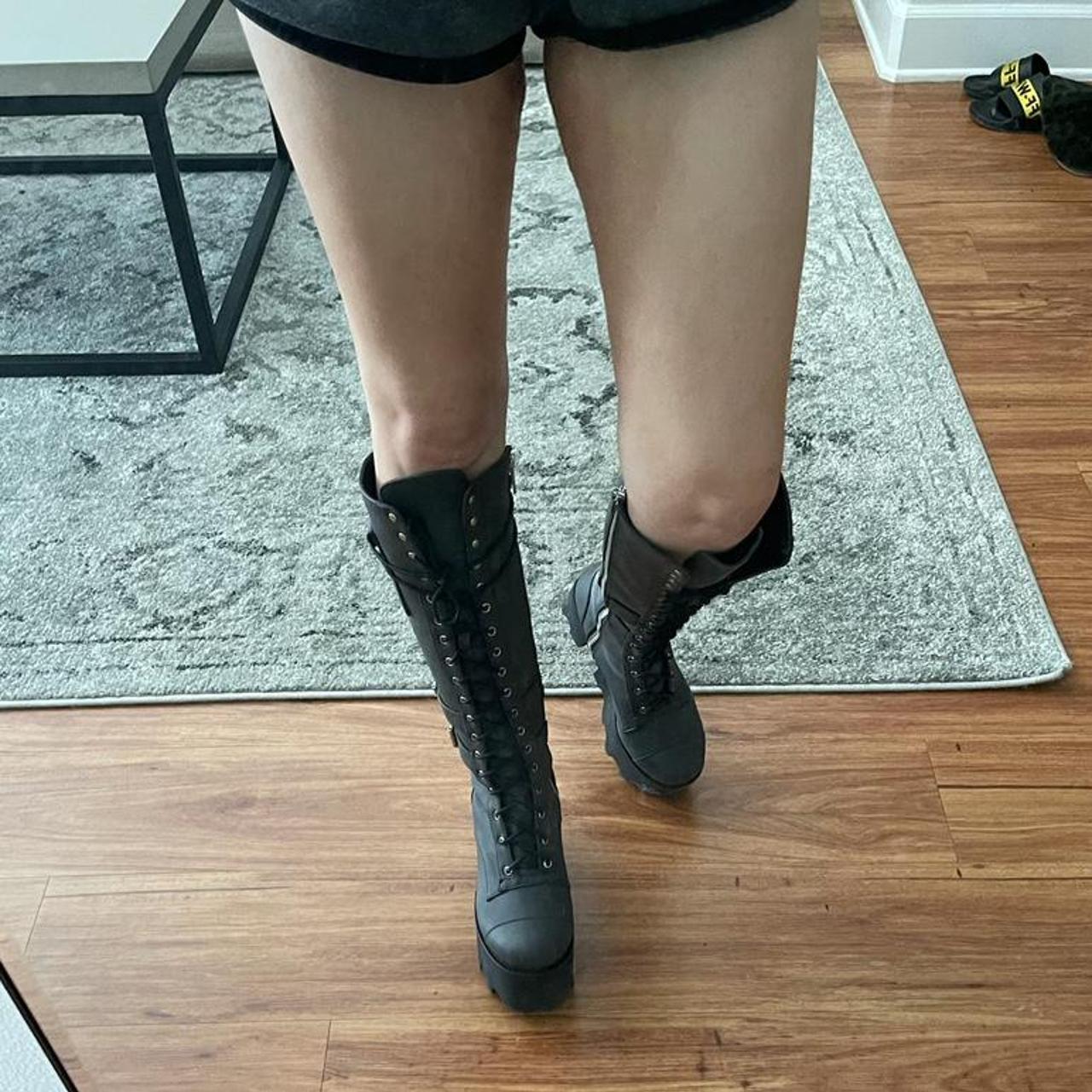 Dolls Kill Women's Black Boots (4)