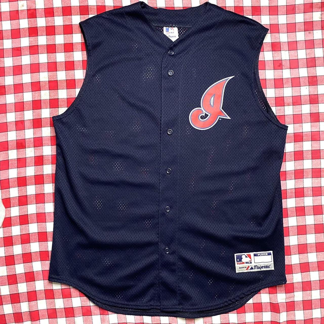 Sleeveless Vintage Cleveland Indians T Shirt Vintage Cleveland