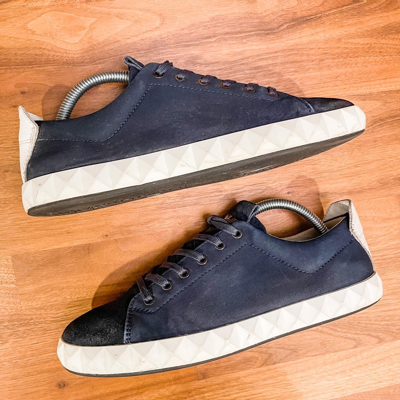 Product Image 2 - Gorgeous dark blue suede sneakers