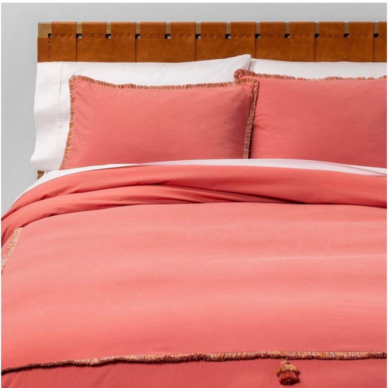 Opalhouse Fringe Hotel Tassel duvet cover set... Depop