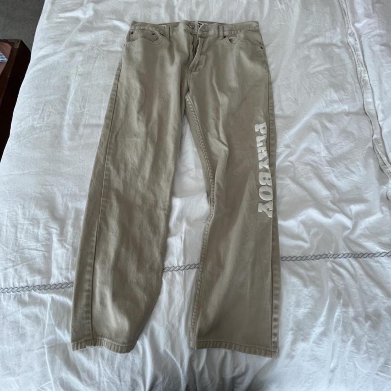 oversized playboy pants. Very condition worn maybe... Depop