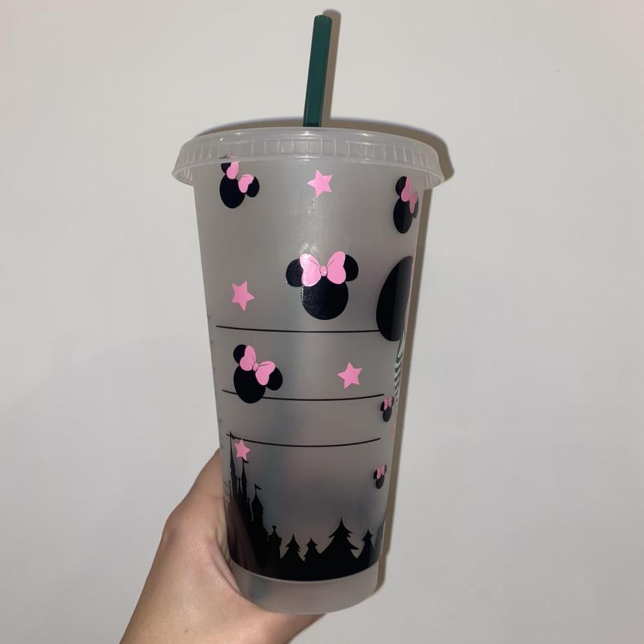 Minnie Mouse Disney castle Starbucks cups. These are - Depop