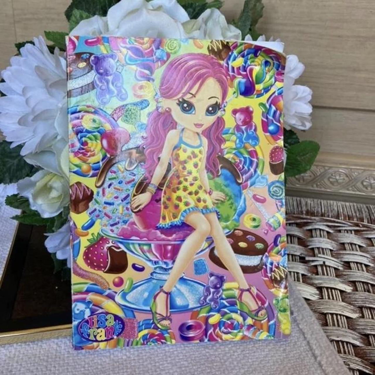 Vintage 09 Lisa Frank Candy Girl Mini Notebook | Depop