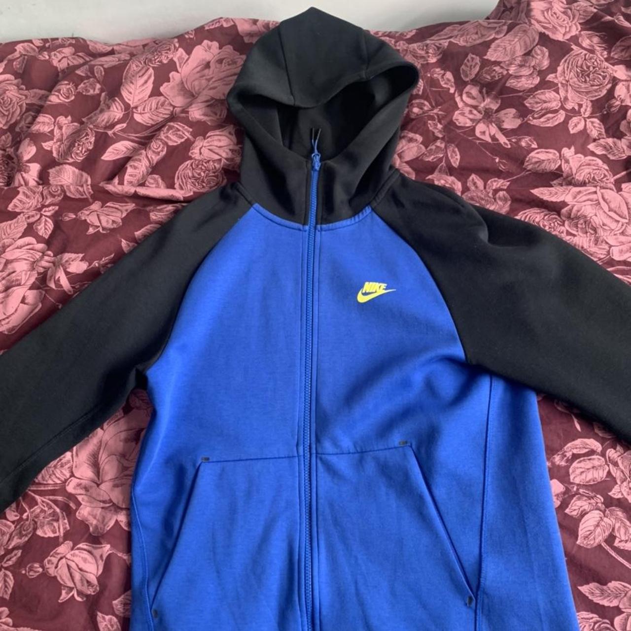 Nike Tech Old Season, Black blue and yellow worn by... - Depop