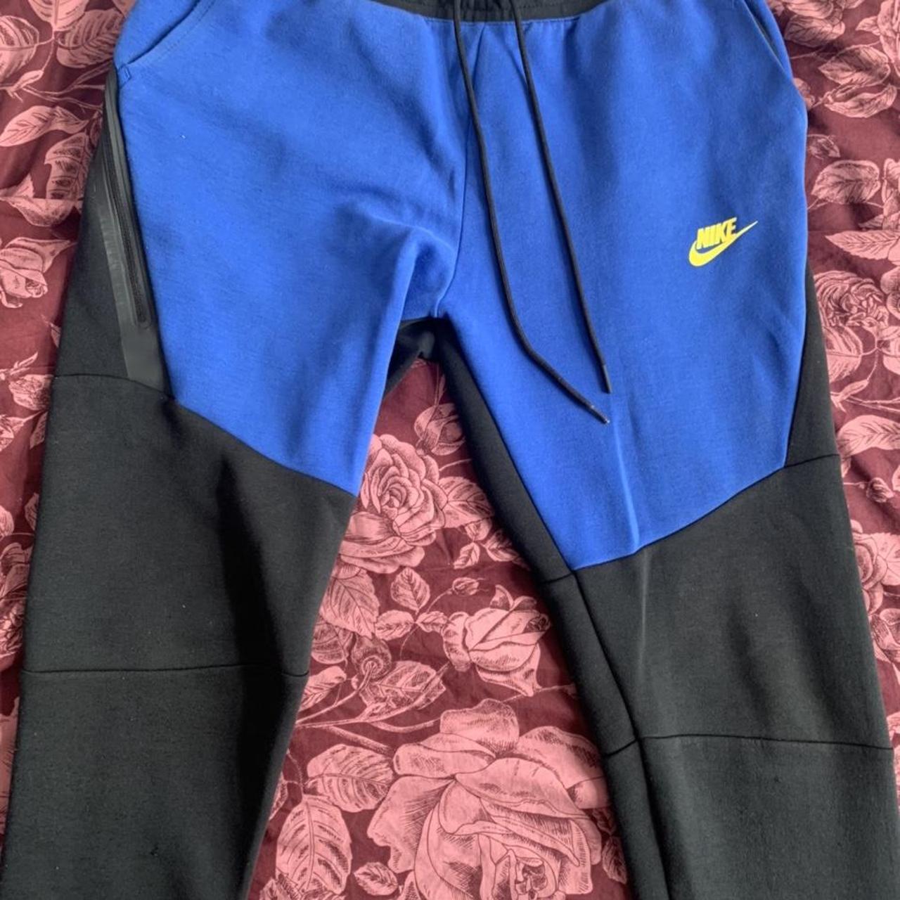Nike Tech Old Season, Black blue and yellow worn by... - Depop
