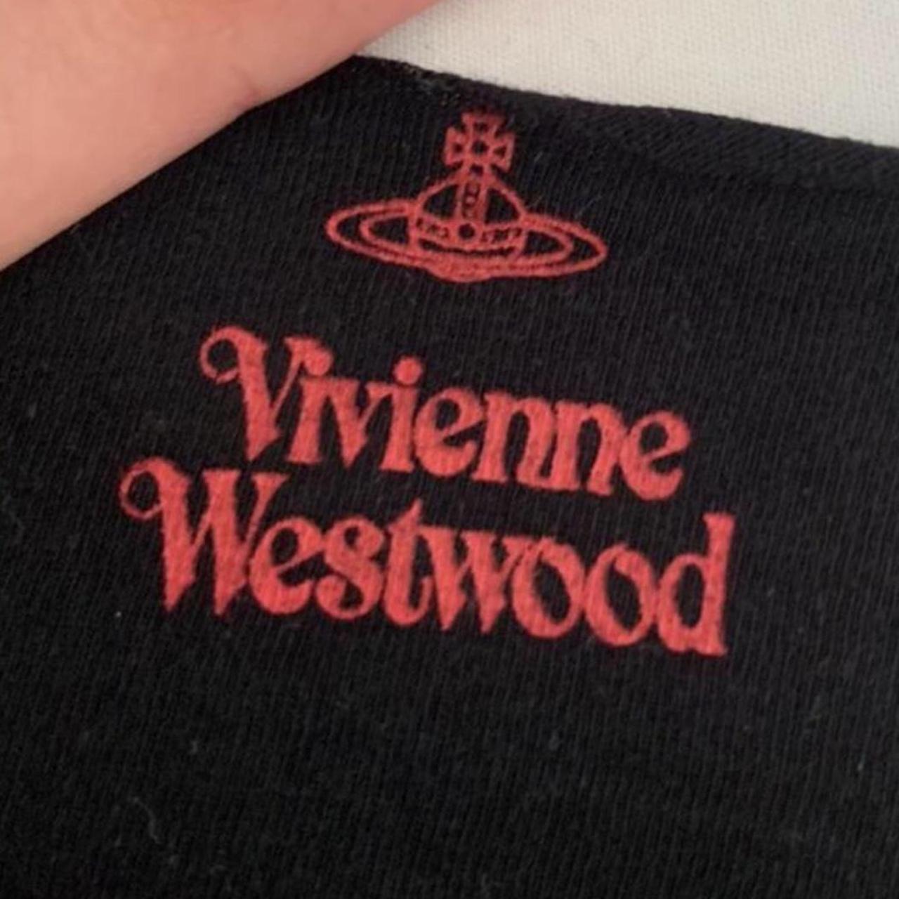 Vivienne Westwood Women's Red and Black Crop-top (2)