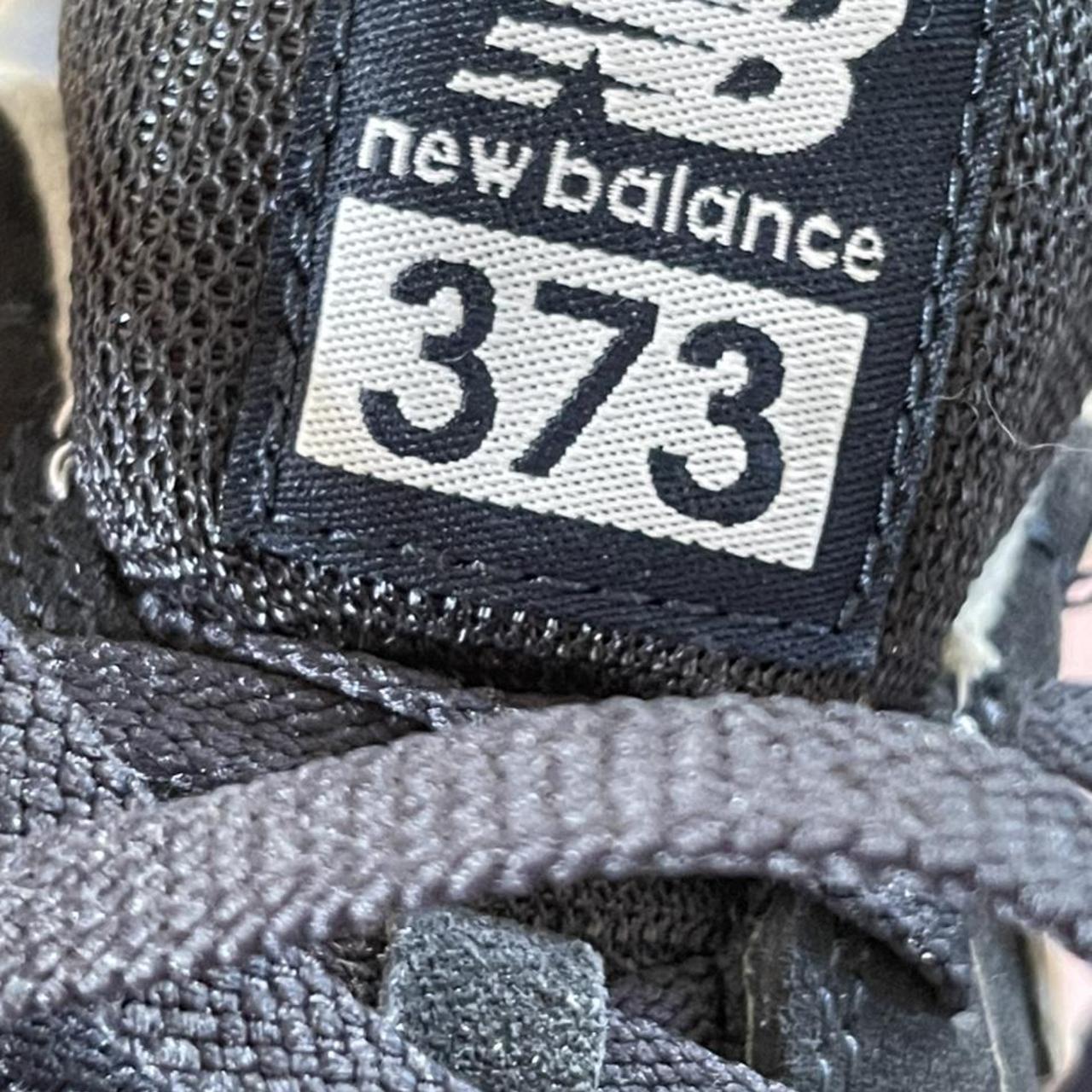 New Balance NB 373, Navy Blue, Grey & Pink ladies... - Depop