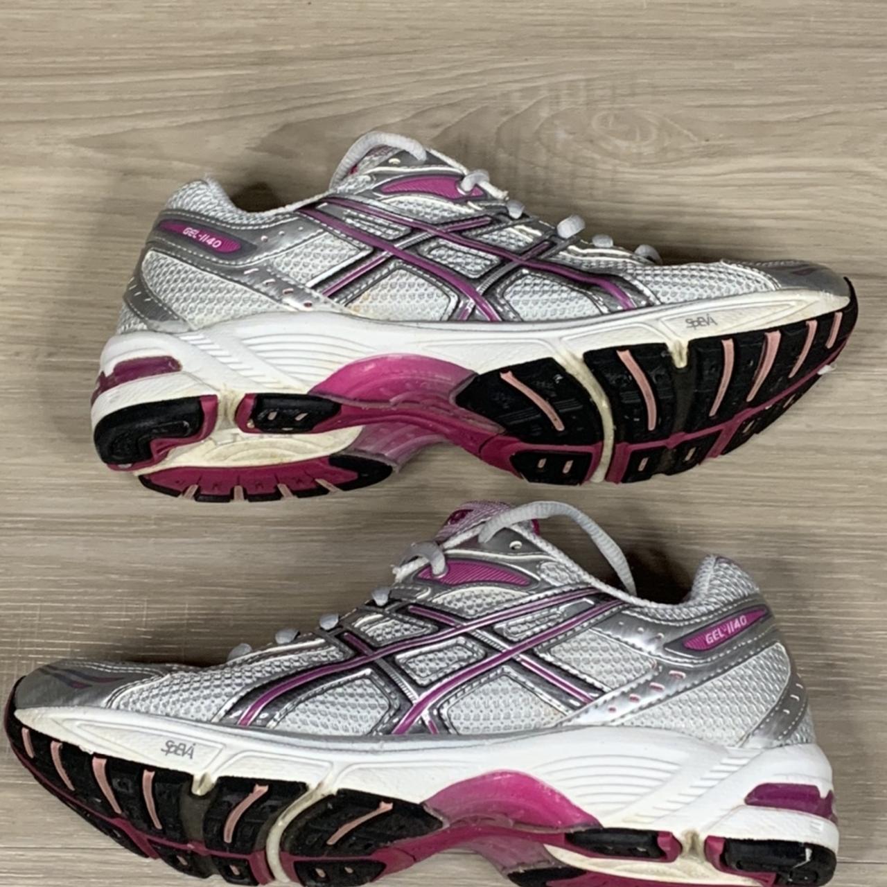 Women’s Asics Gel 1140 Running Walking Shoes Silver... - Depop