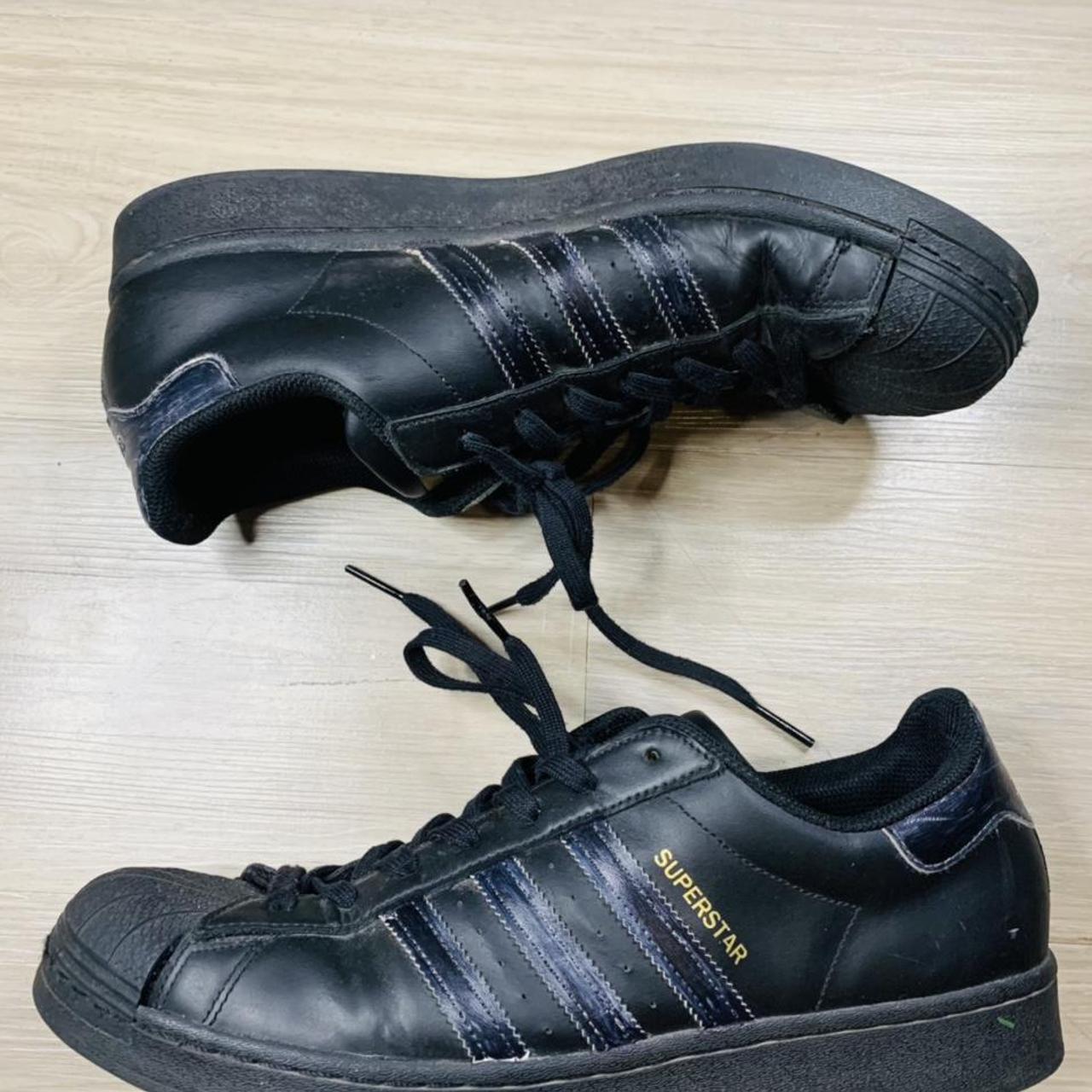 Adidas superstar on sale foundation leather sneakers