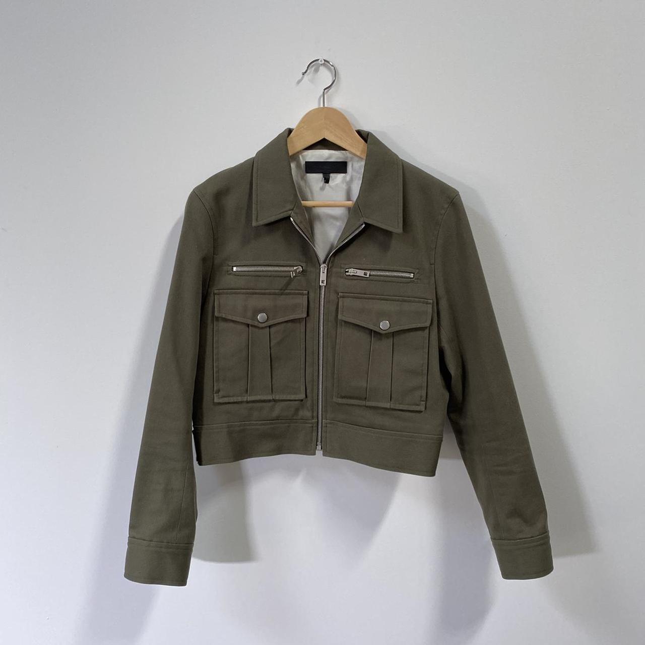 Rag & Bone Women's Khaki and Green | Depop