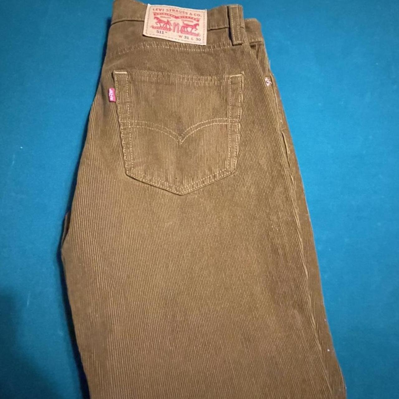 Levi's 511 corduroy clearance brown