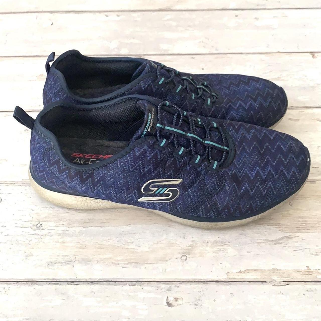 Skechers Air Cooled Memory Foam Sneakers Womens Depop