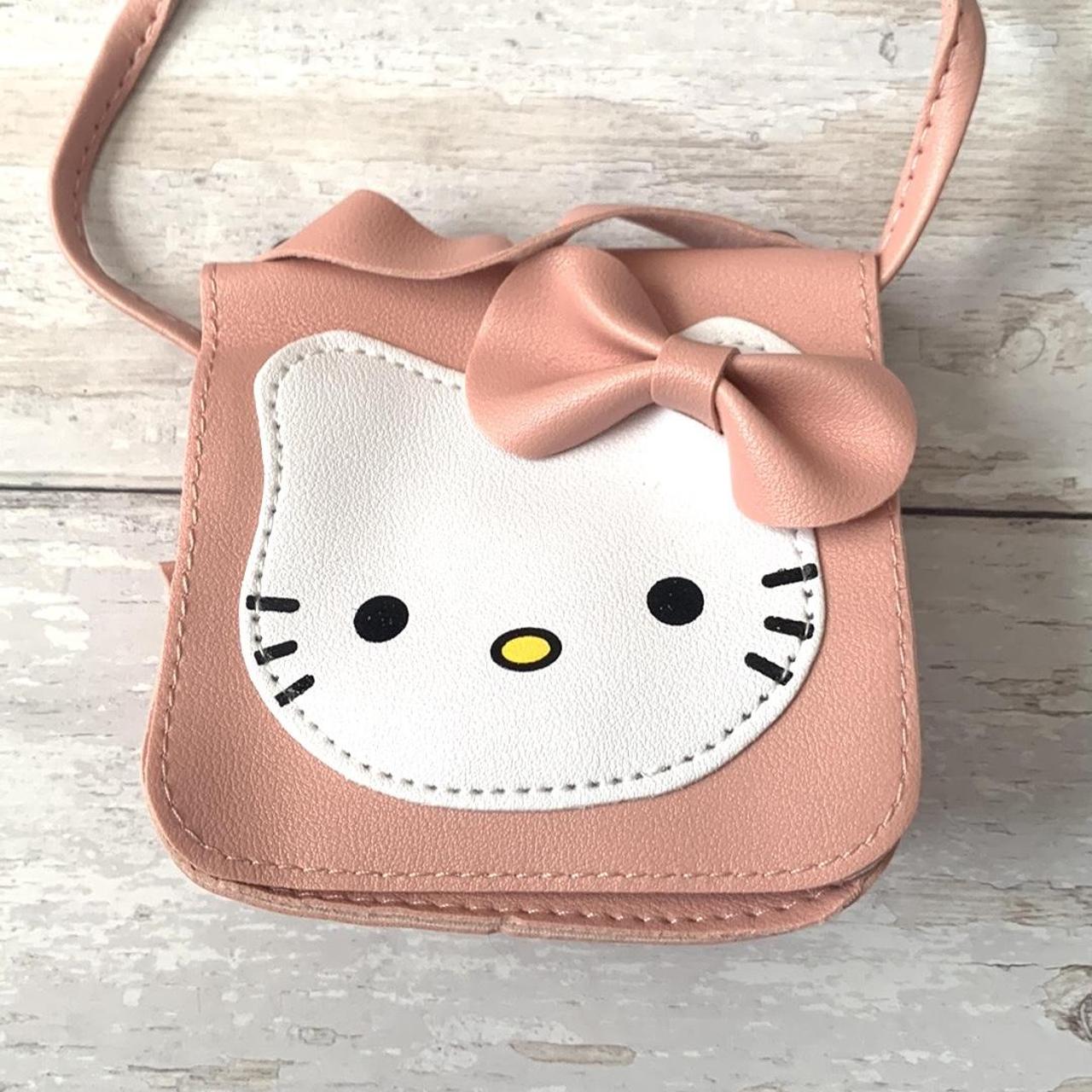 Sanrio Hello Kitty Children's Messenger Bag Little Girl Princess Fashion  Girls Shoulder Bag Baby Handbag