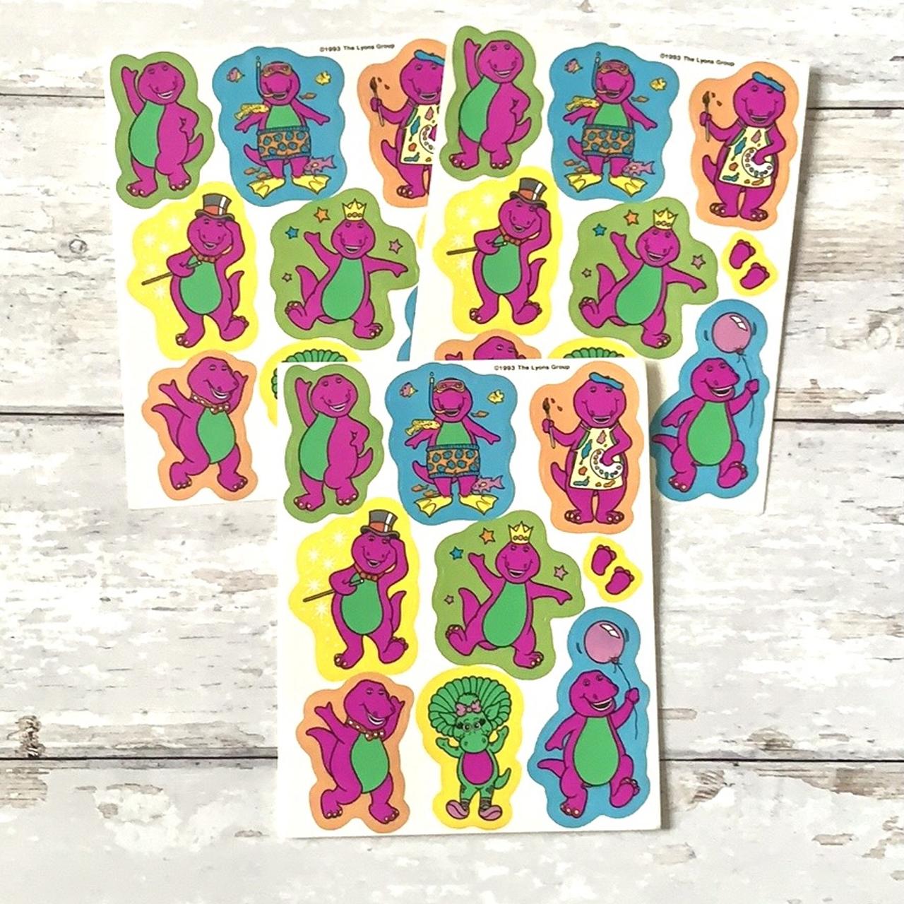 collectors-barney-stickers-from-1993-includes-depop