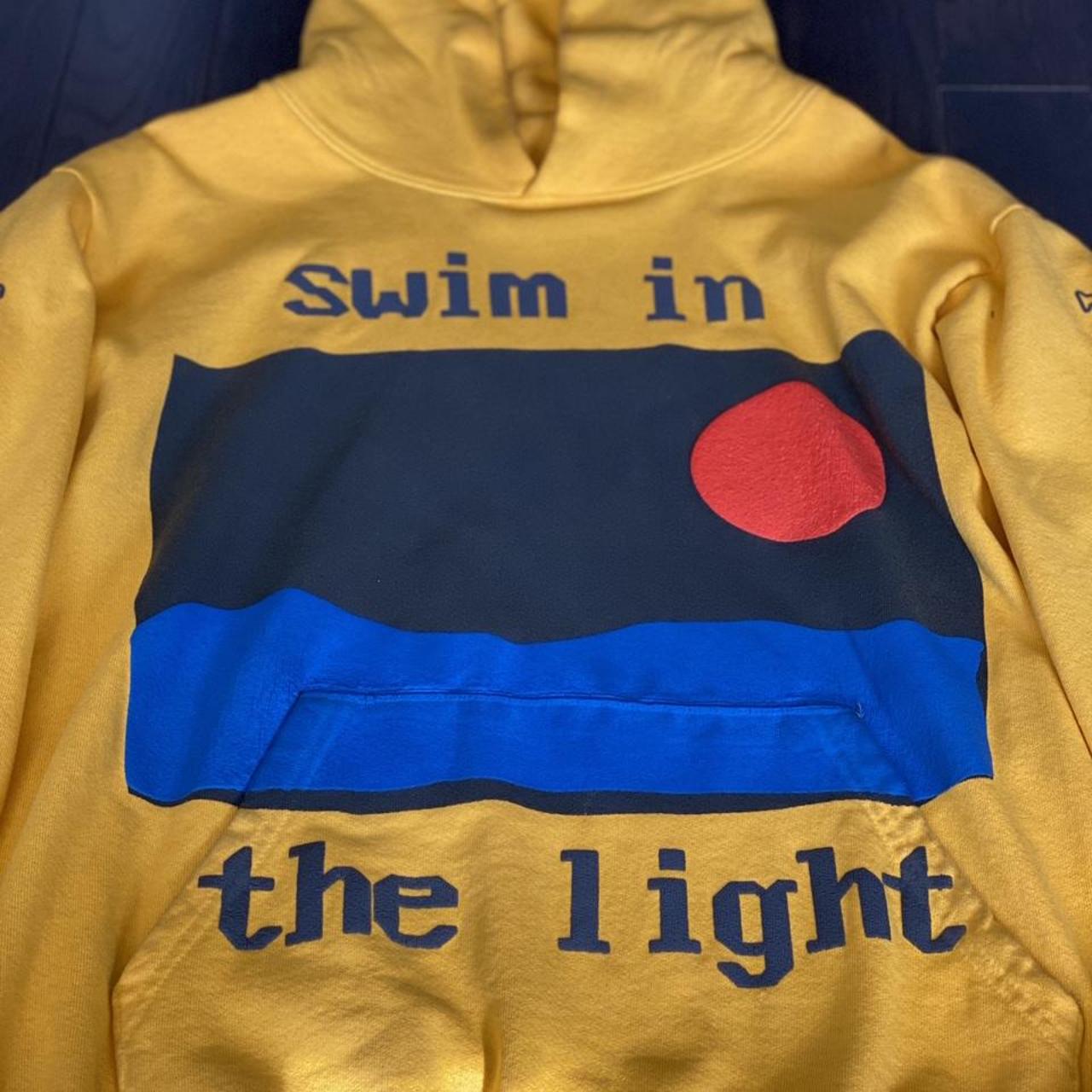 Cactus Plant Flea Market Men's Yellow and Blue Hoodie | Depop