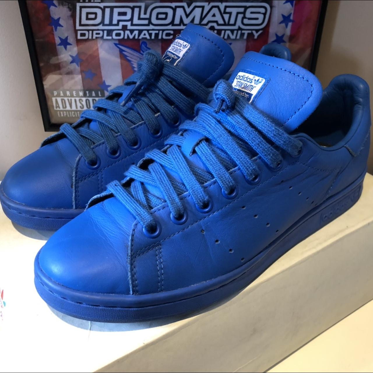 Adidas stan smith cobalt cheap blue