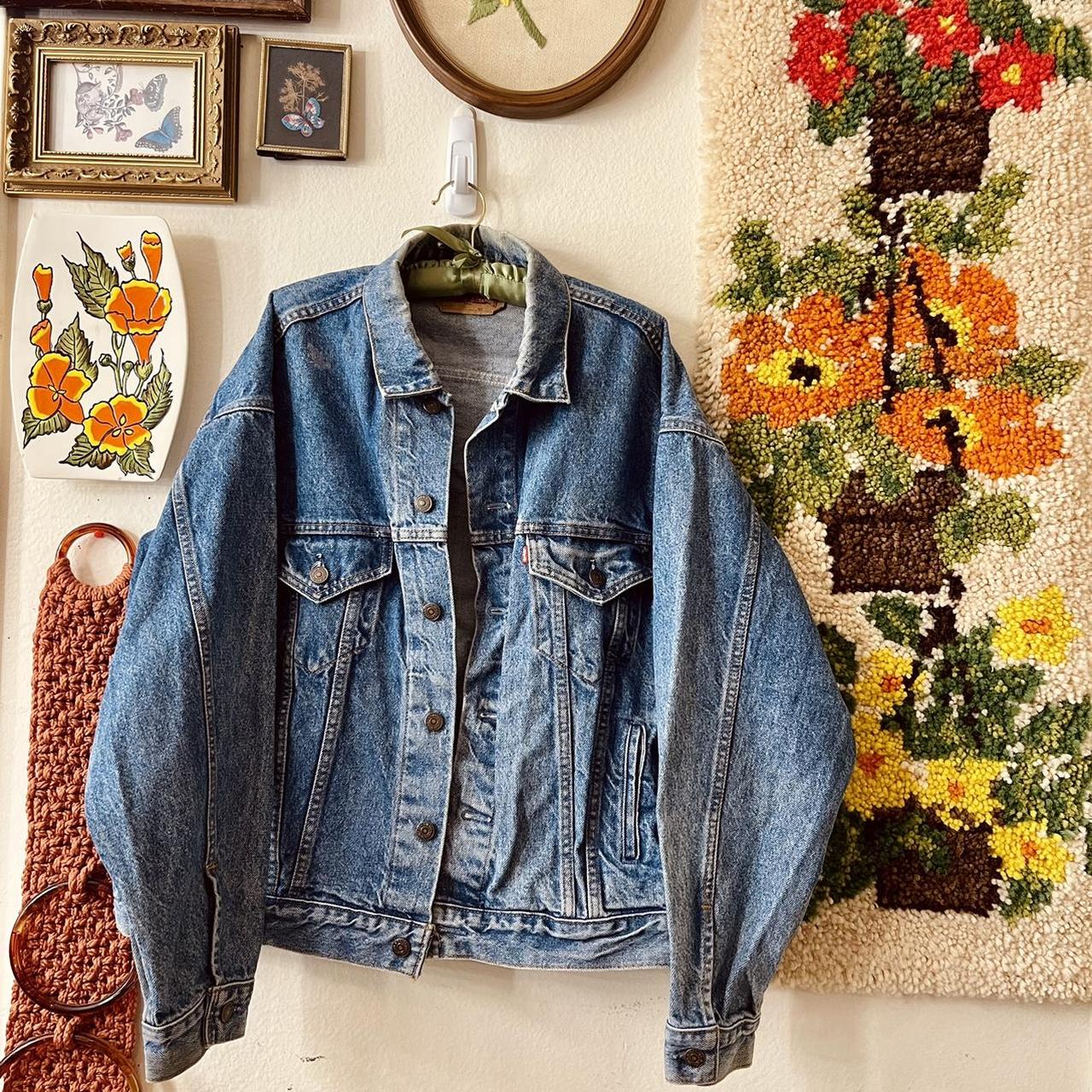 90's levi's denim jacket