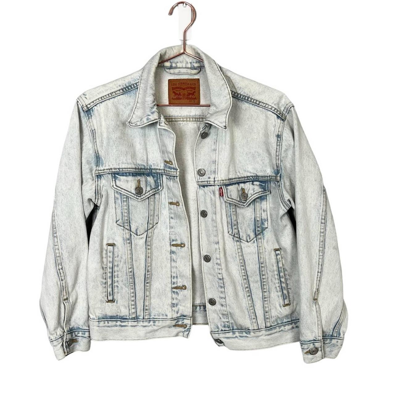 Levi's red jean on sale jacket