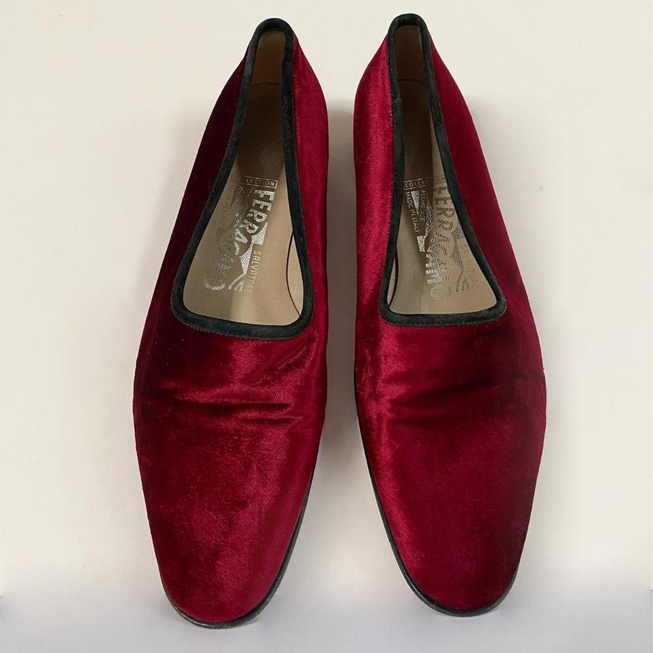 Ferragamo 2024 velvet loafers