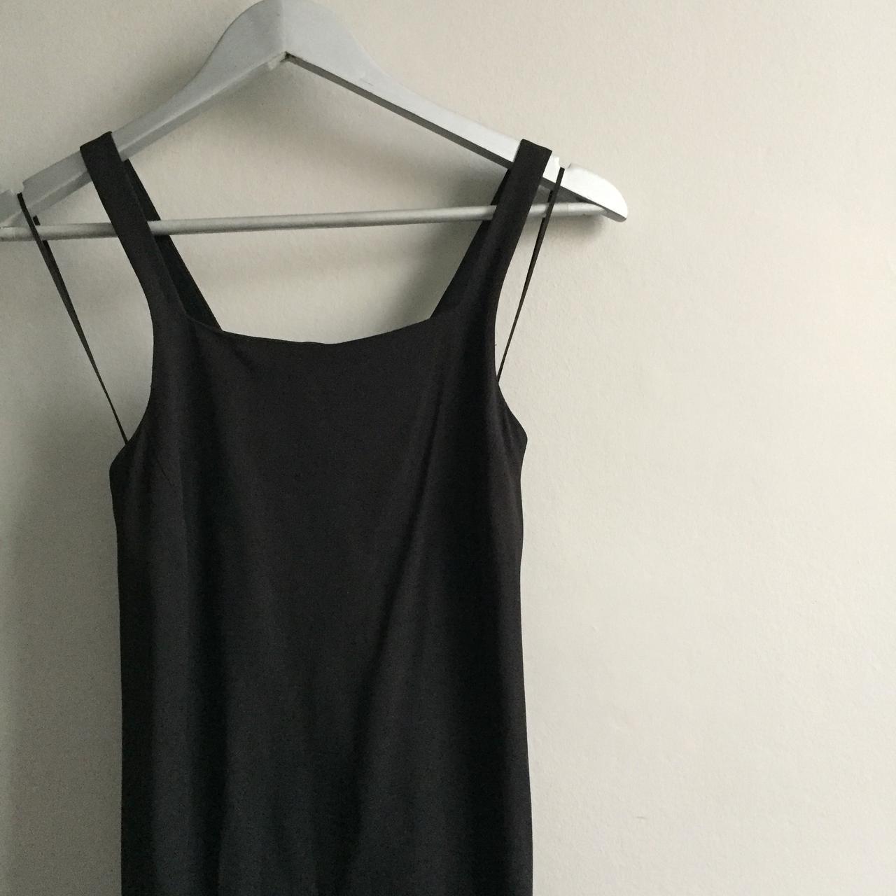 Gorgeous designer black vintage 90s dress by Muriel... - Depop