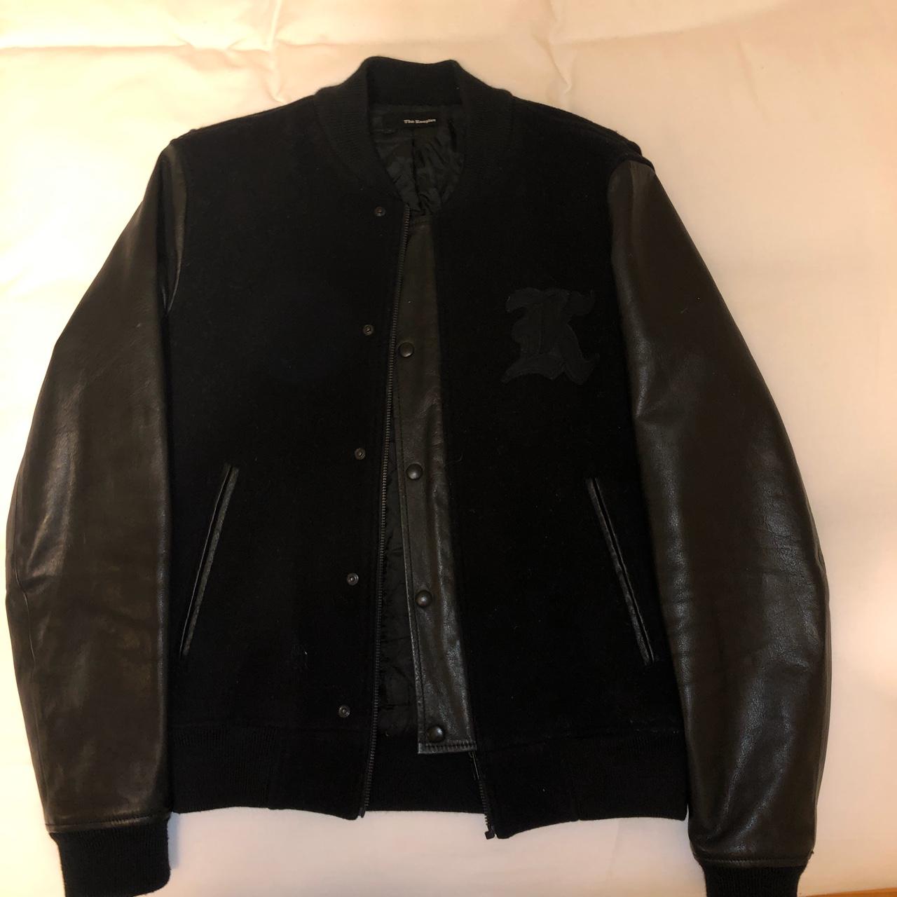 The Kooples black leather bomber jacket 🖤 Taking... - Depop