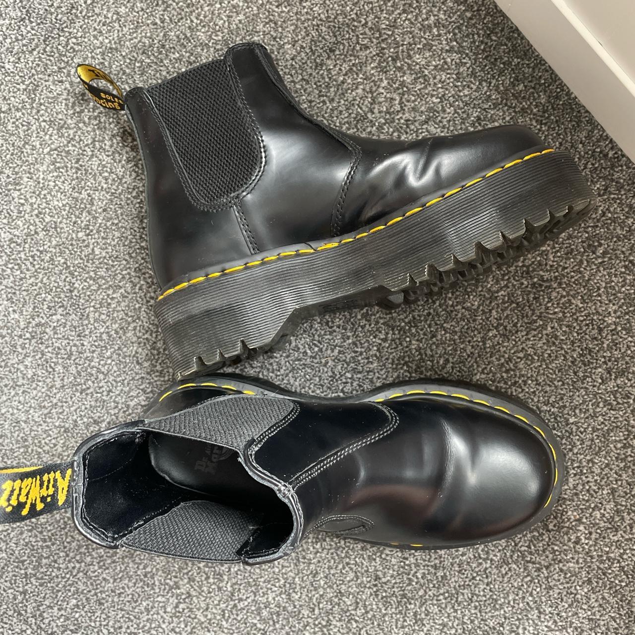 chelsea dr martens platform white
