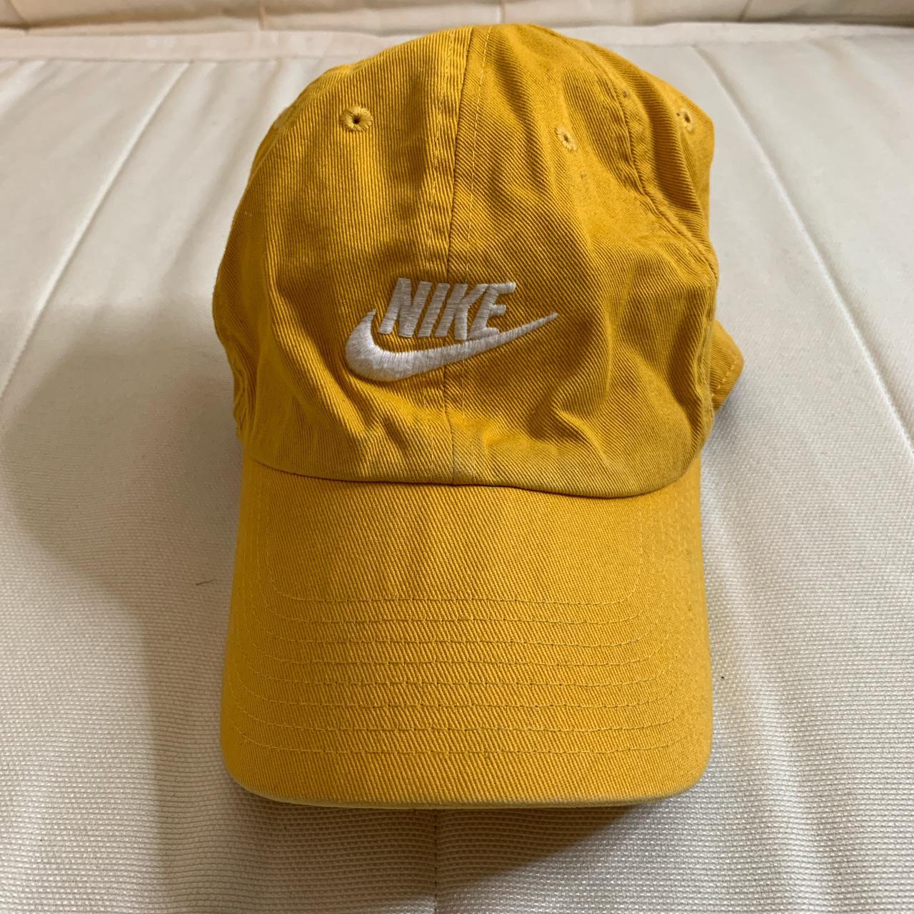 yellow nike dad hat