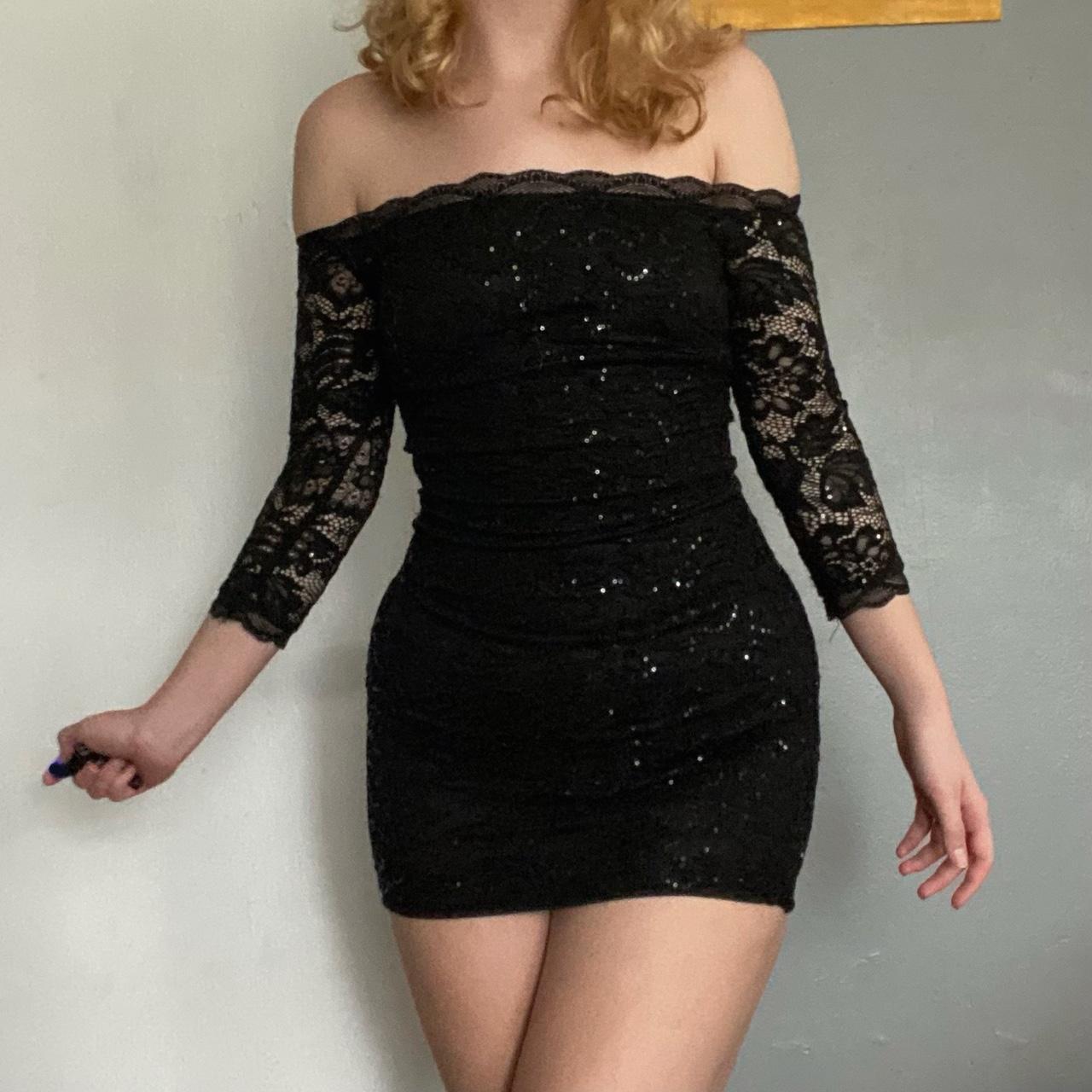 Crystal Doll Women's Black Dress (2)