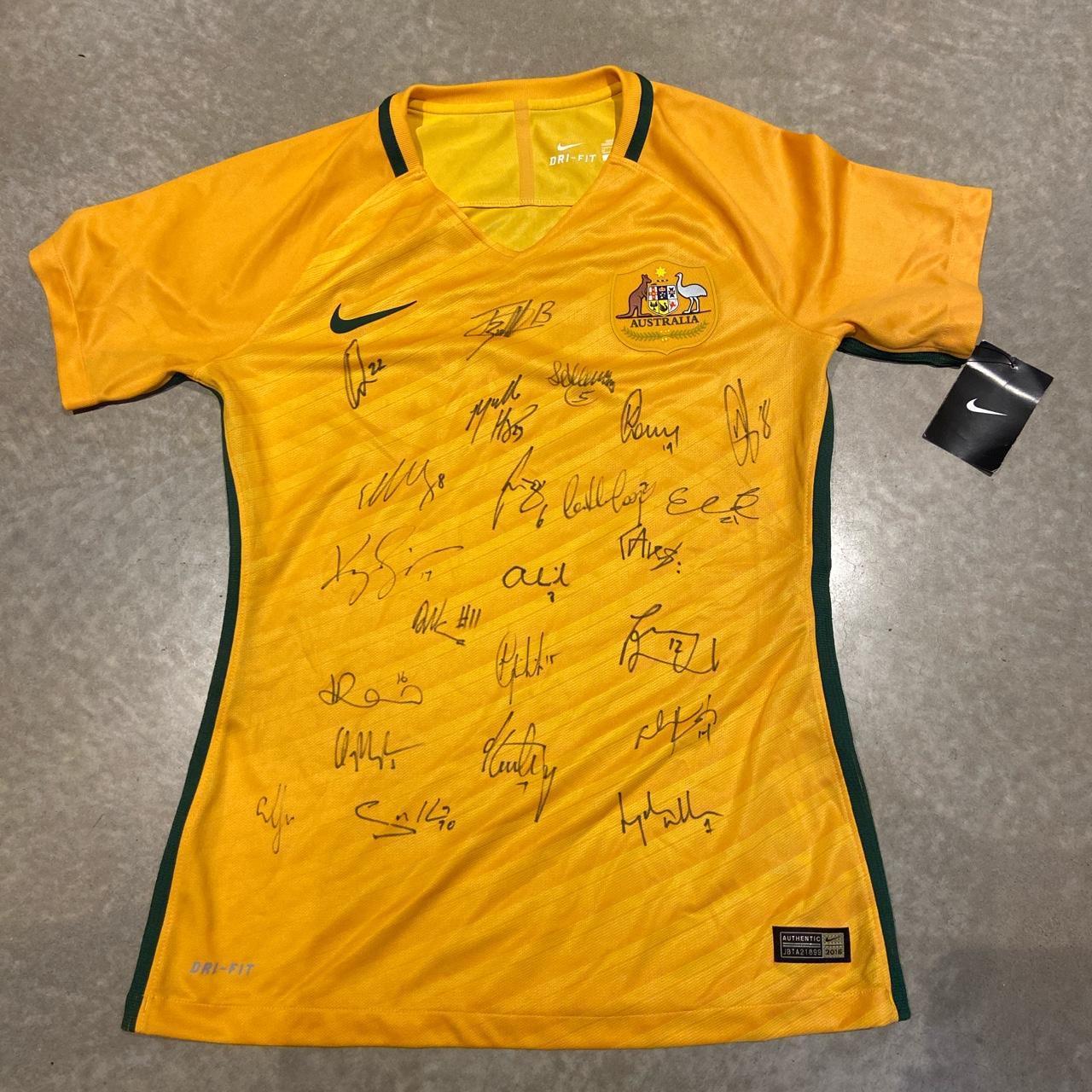 Australian Matildas 2016 Nike Jersey signed by all... - Depop