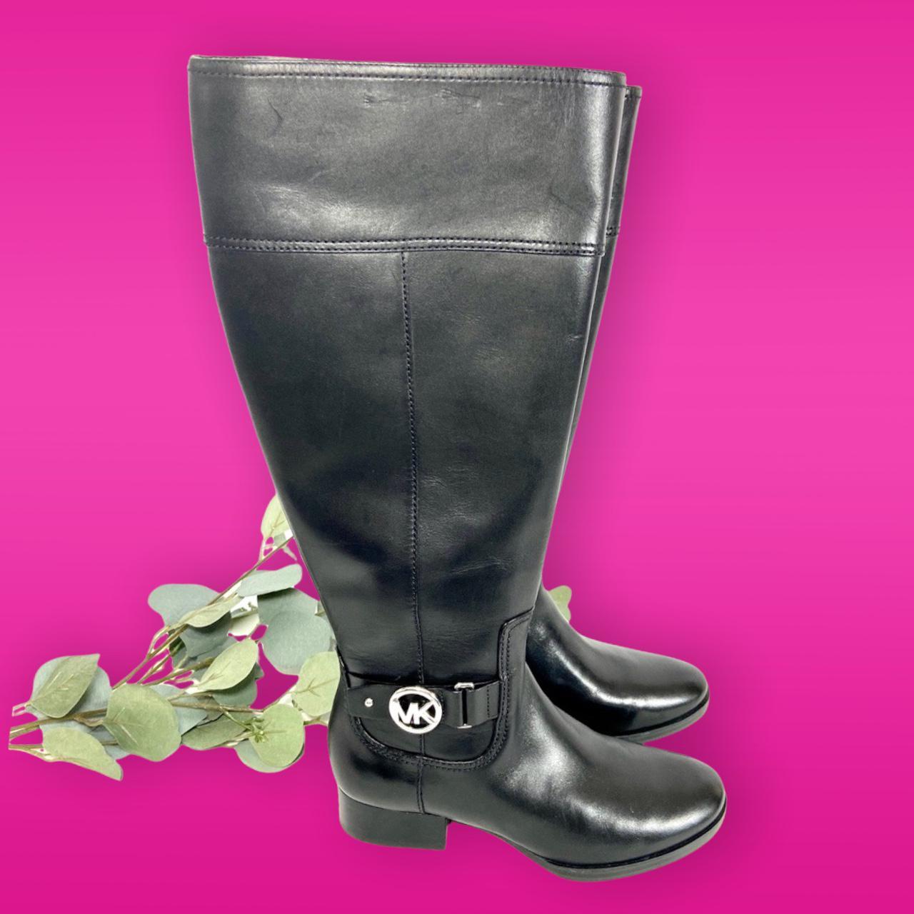Michael Kors Women's Black Boots | Depop