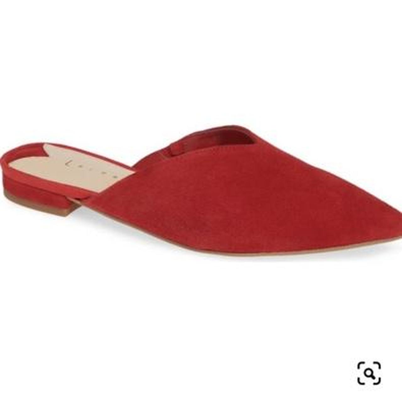 Leith Women's Red Mules | Depop