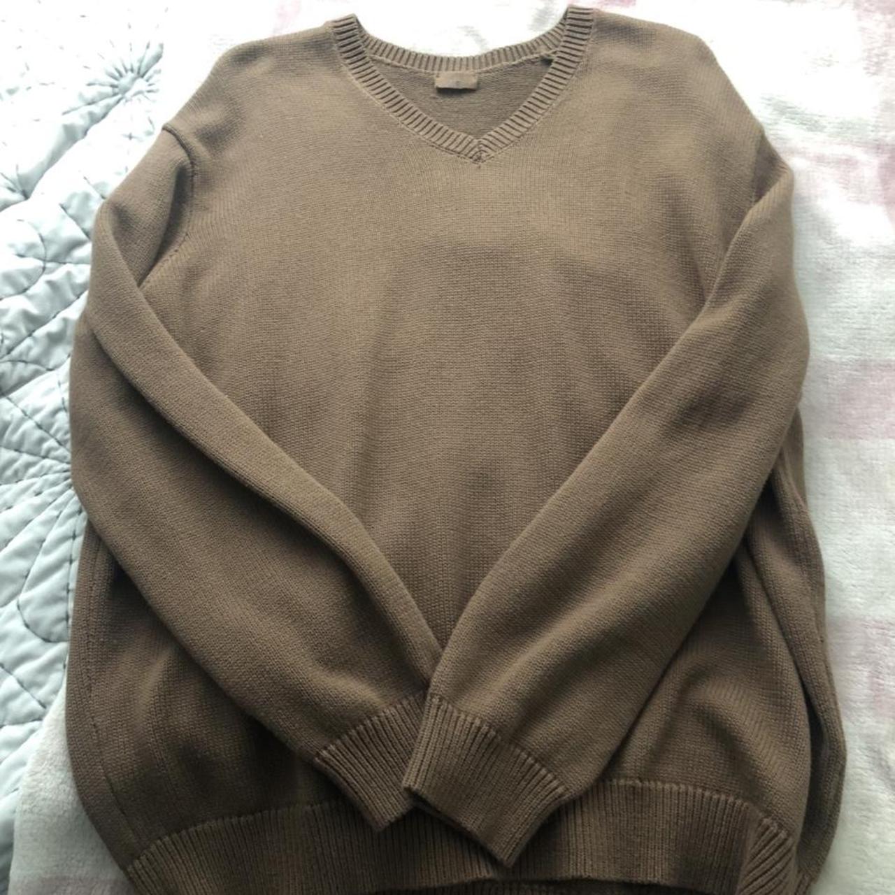 Brandy Melville Women's Brown Jumper Depop