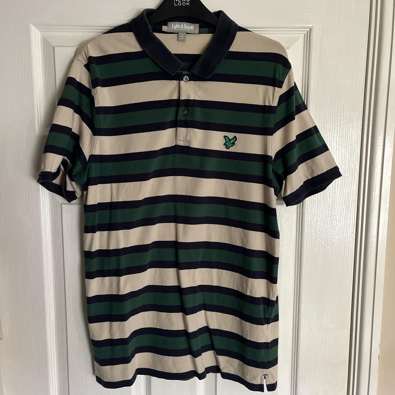 Lyle & Scott Vintage striped Polo #Lyle&Scott... - Depop