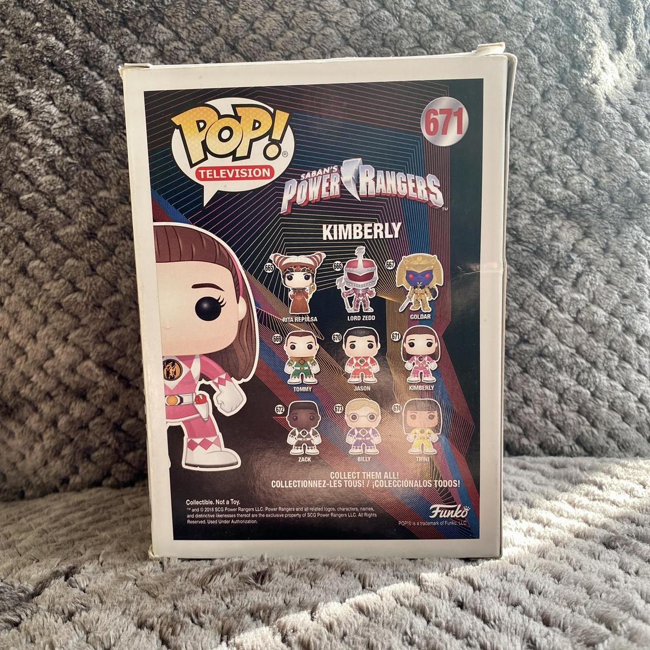 Power Rangers Kimberly Funko Pop💗 Damaged box... - Depop