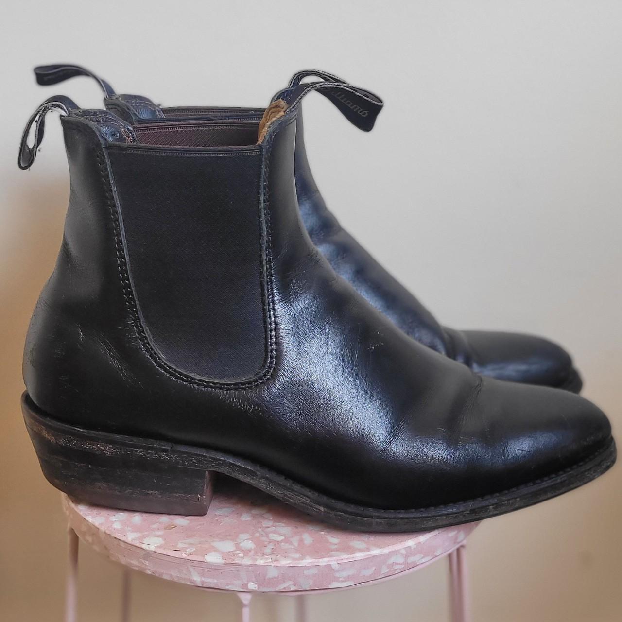 RM Williams - Lady Yearling boot Black Size 7 D - Depop