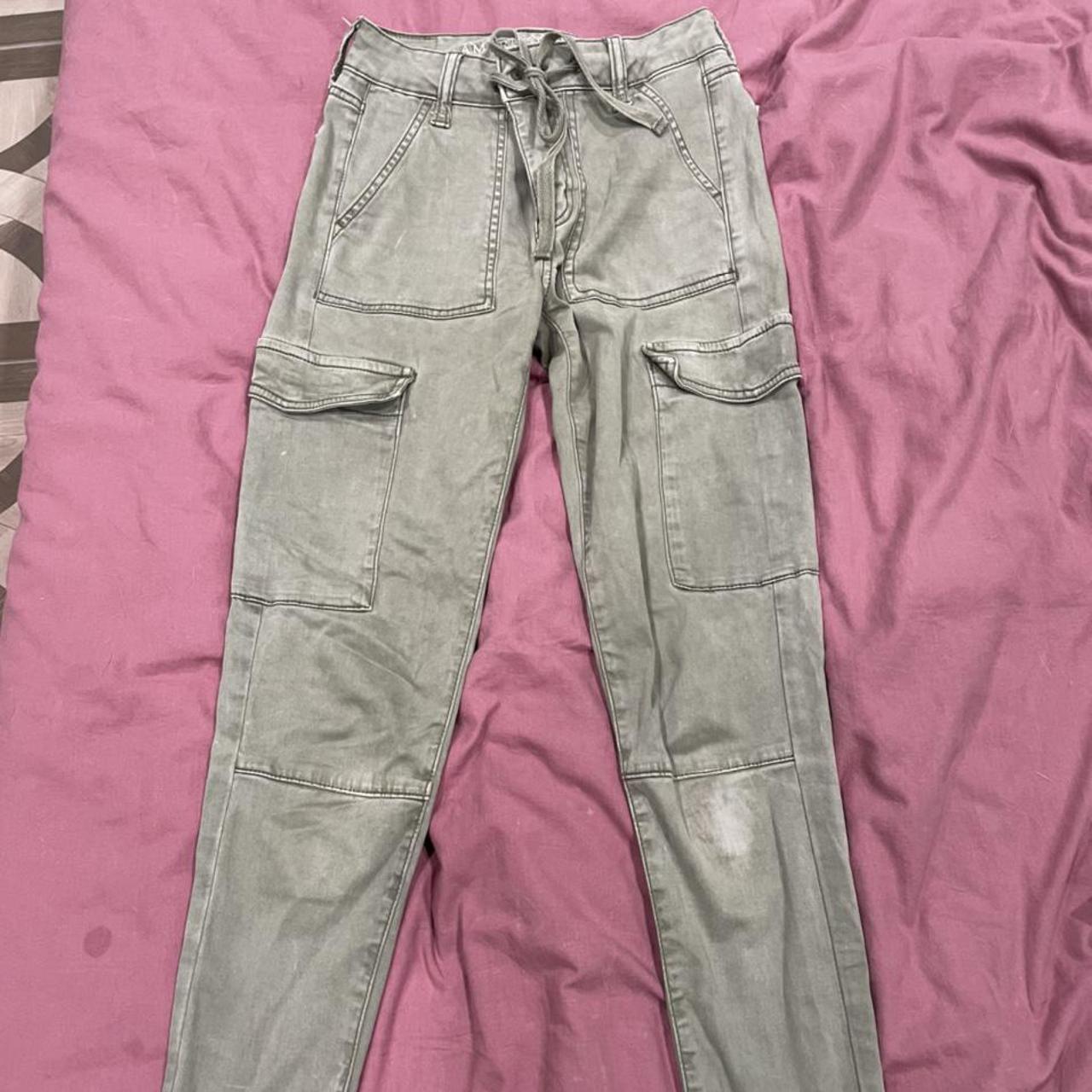 green cargo pants american eagle