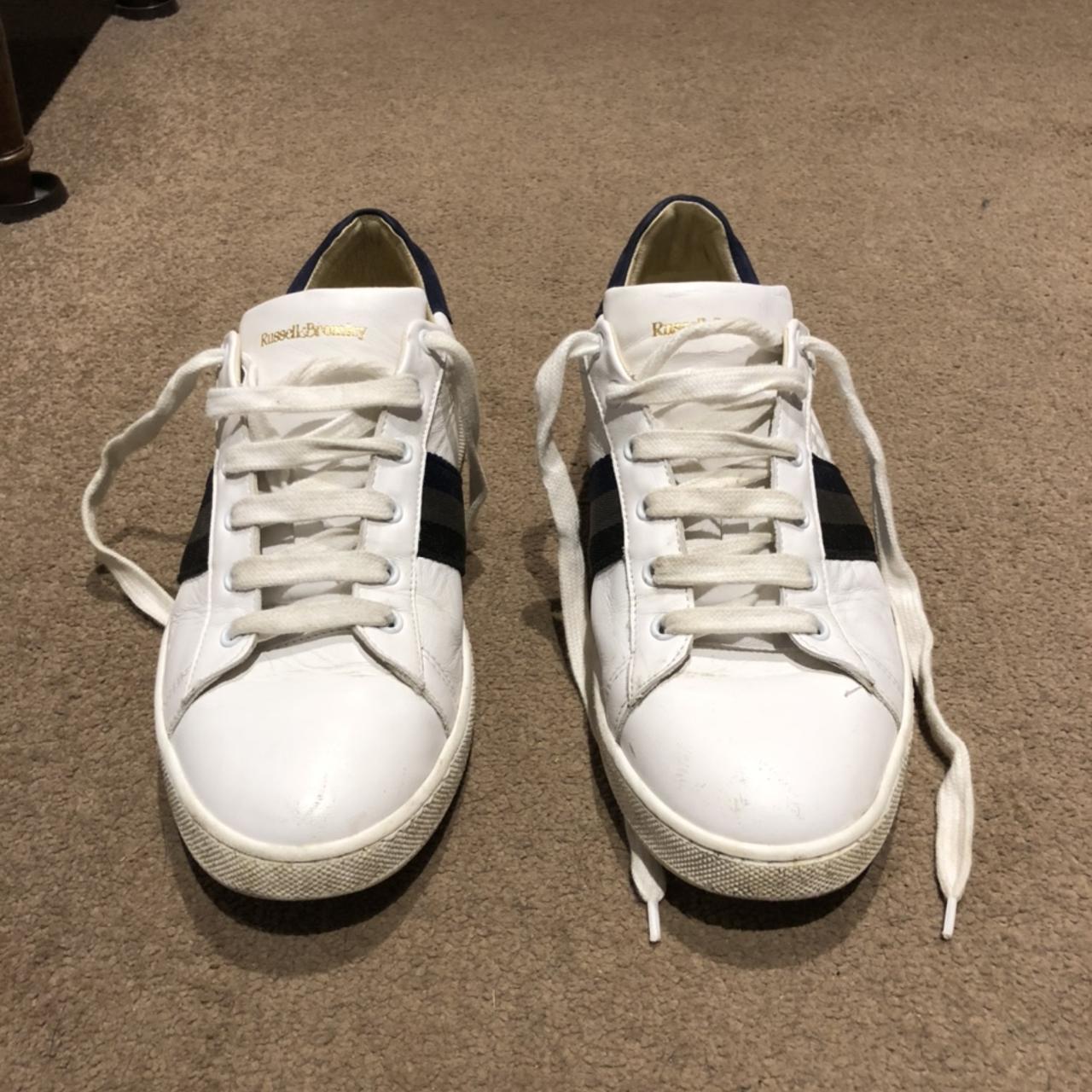 russell and bromley white trainer