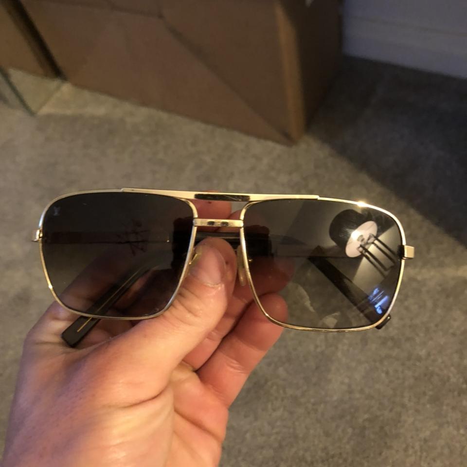 Lv Attitude Sunglasses Silver Frame