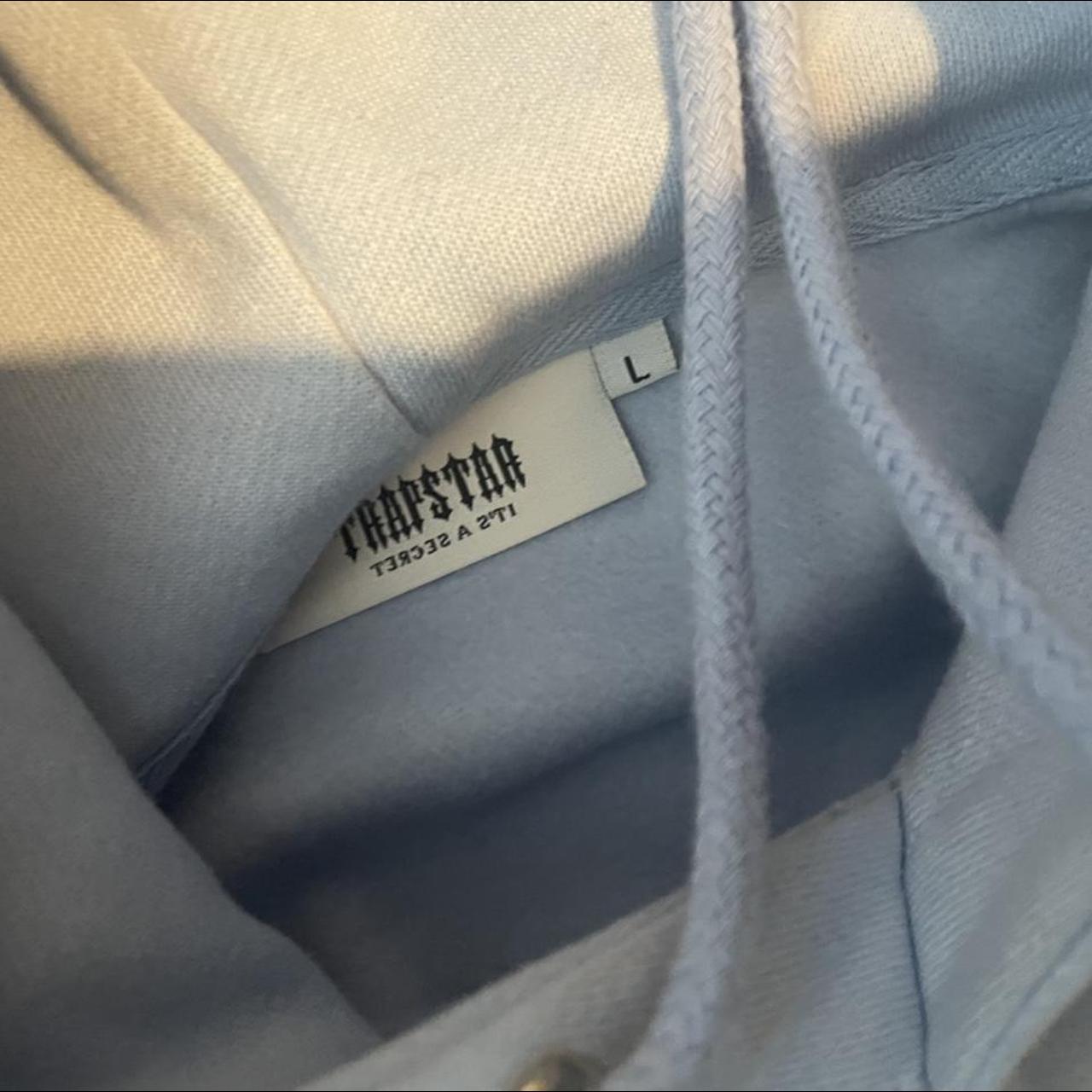 Trapstar Men's Grey and Blue Suit | Depop