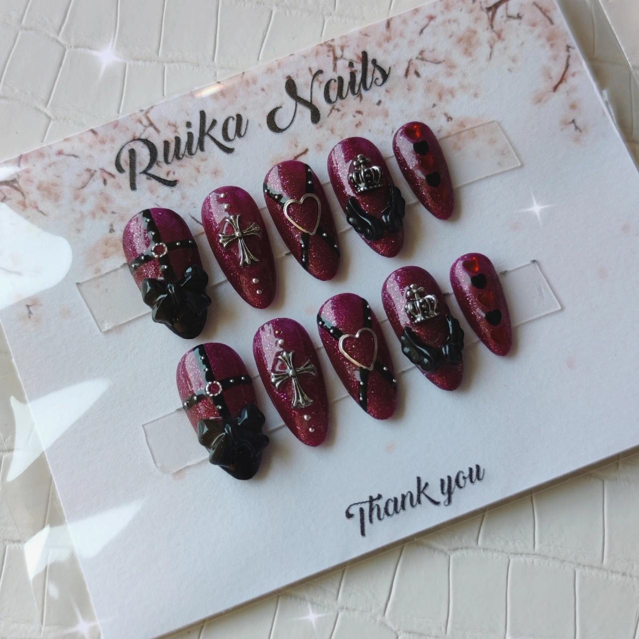 Vkei visual kei bangya nail Made to measure In the... - Depop