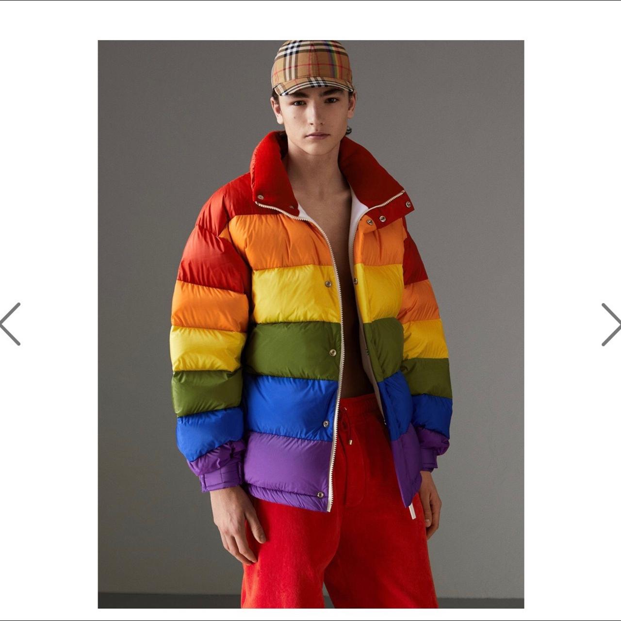 burberry rainbow jacket